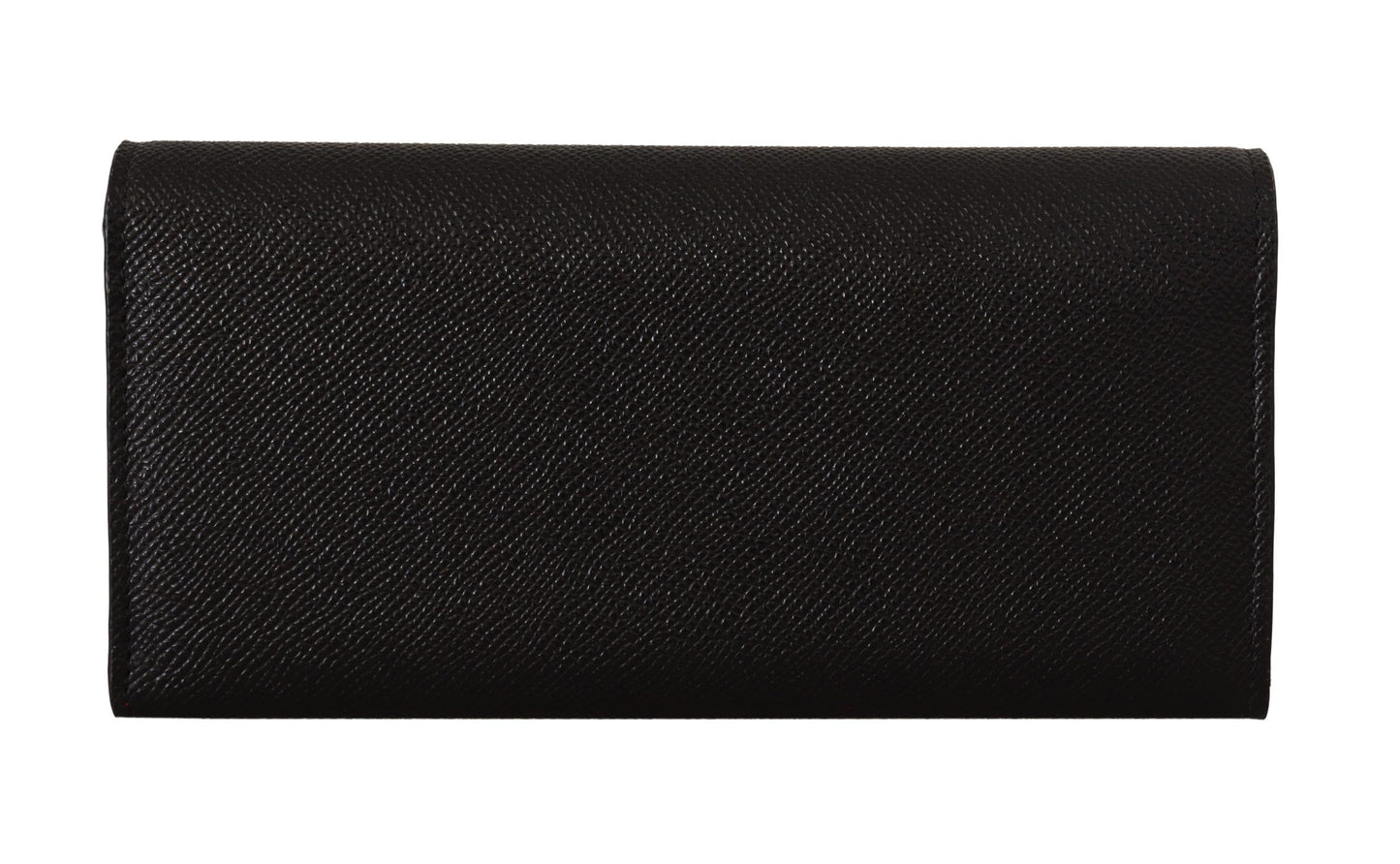 Dolce & Gabbana Chic Continental Black Leather Wallet