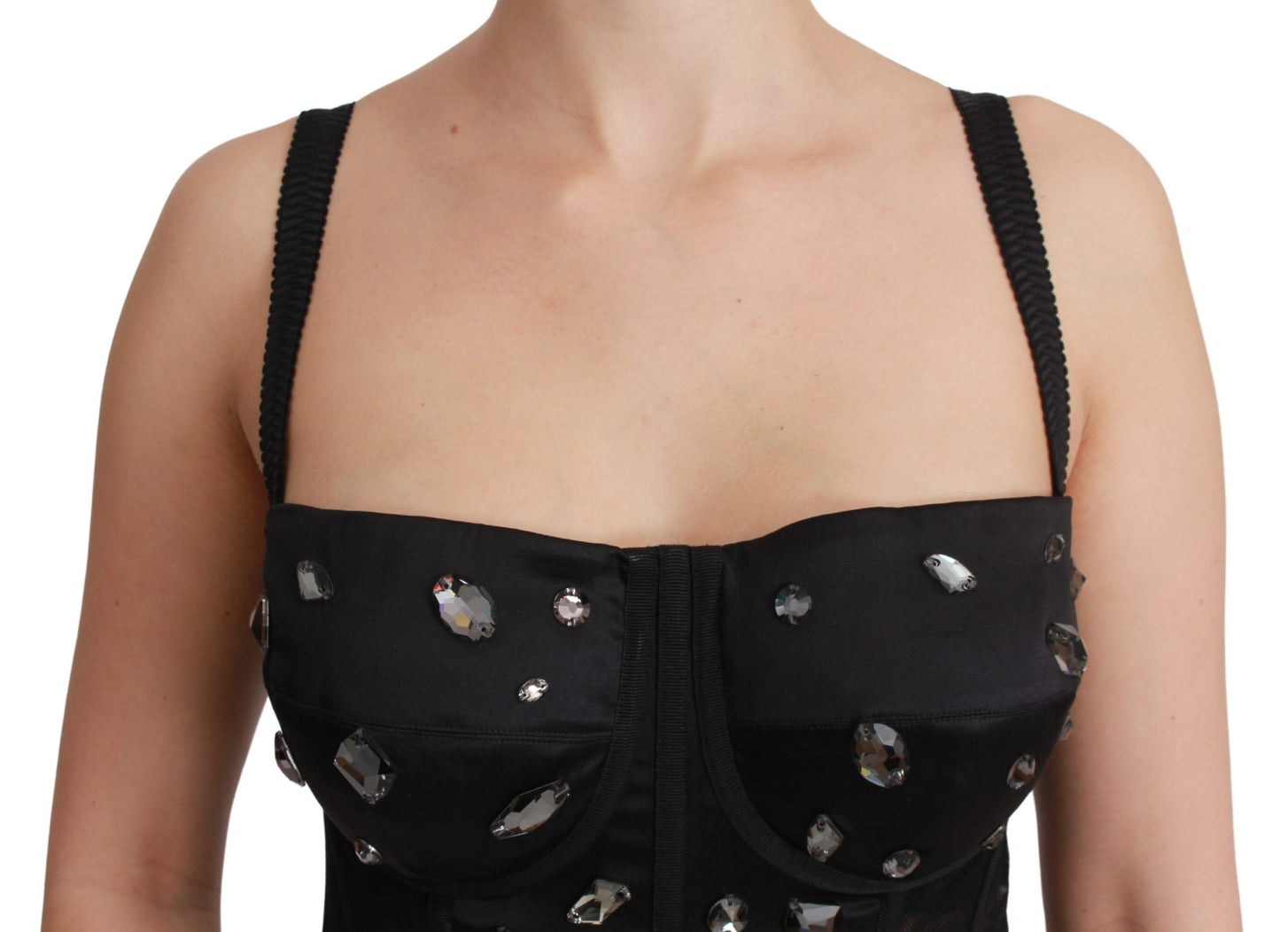 Dolce & Gabbana Elegant Sleeveless Bustier Corset Top