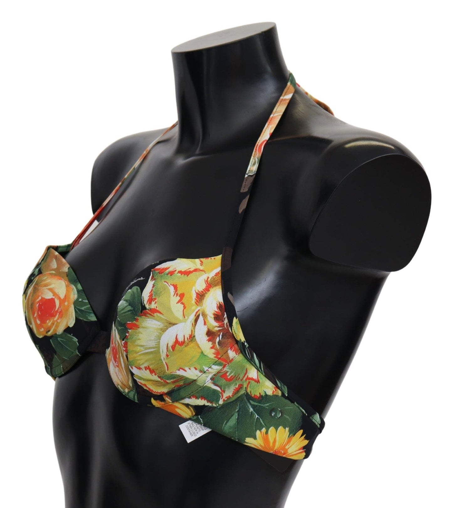 Dolce & Gabbana Floral Elegance Bikini Top