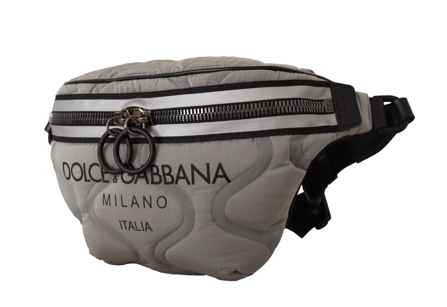 Dolce & Gabbana Chic Gray Waist Belt Bag