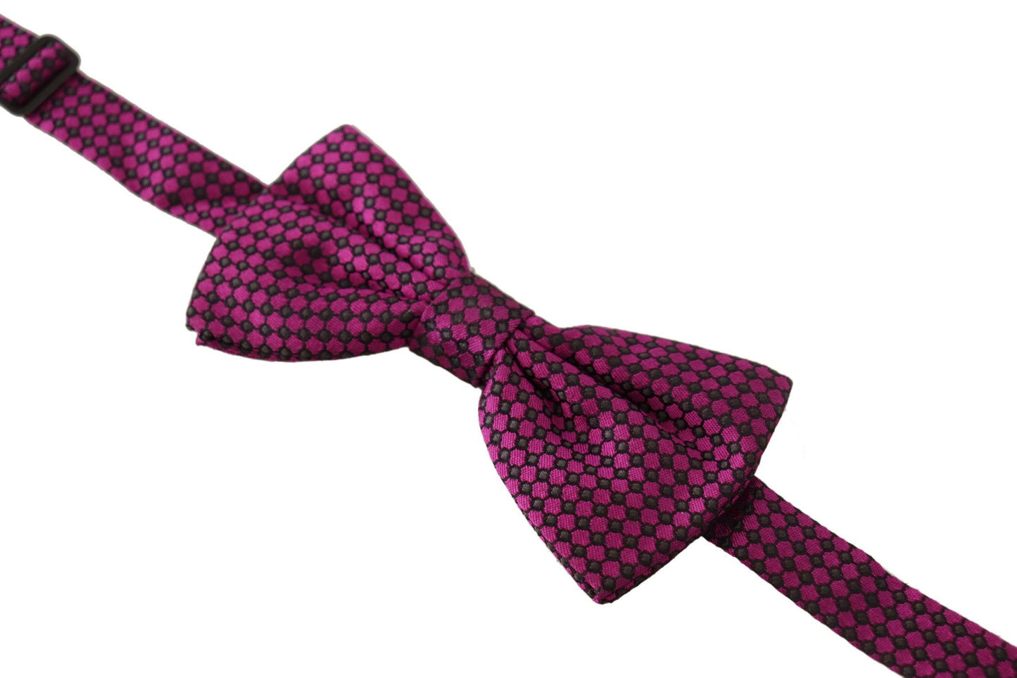 Dolce & Gabbana Elegant Purple Silk Bow Tie