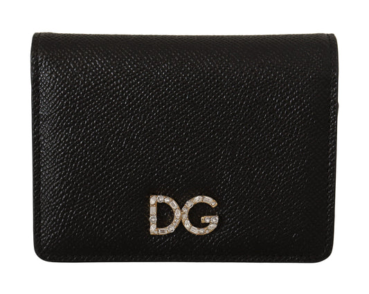 Dolce & Gabbana Elegant Continental Bifold Leather Wallet