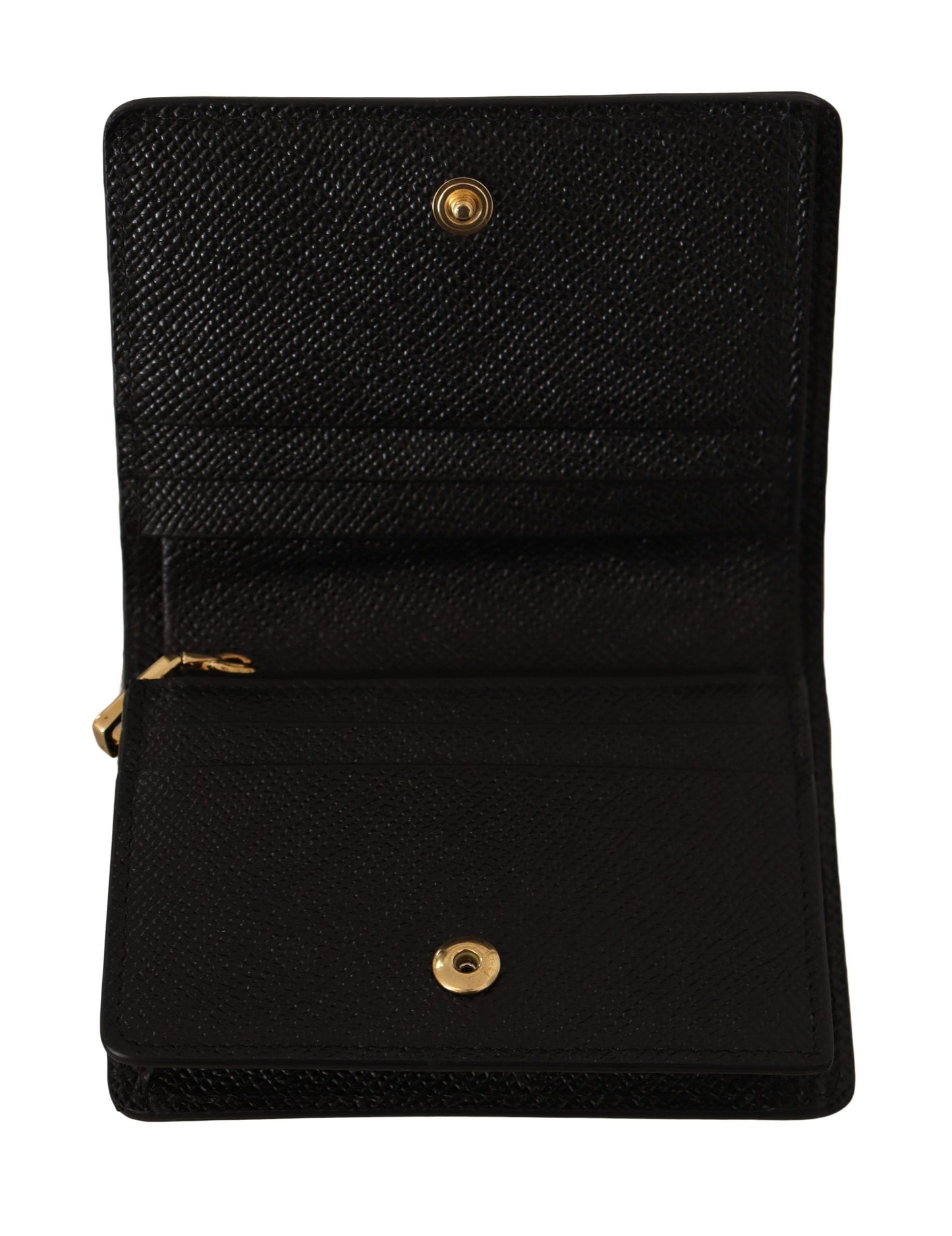 Dolce & Gabbana Elegant Continental Bifold Leather Wallet