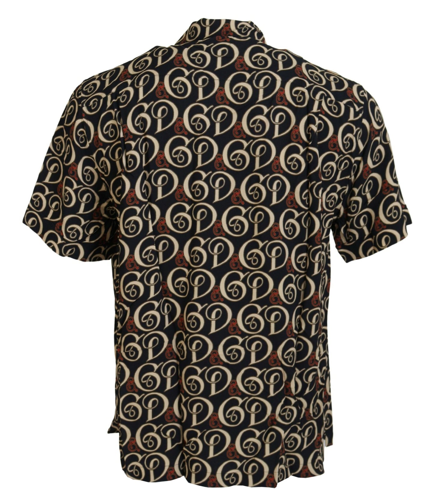 Dolce & Gabbana Elegant Multicolor Viscose Short Sleeve Shirt