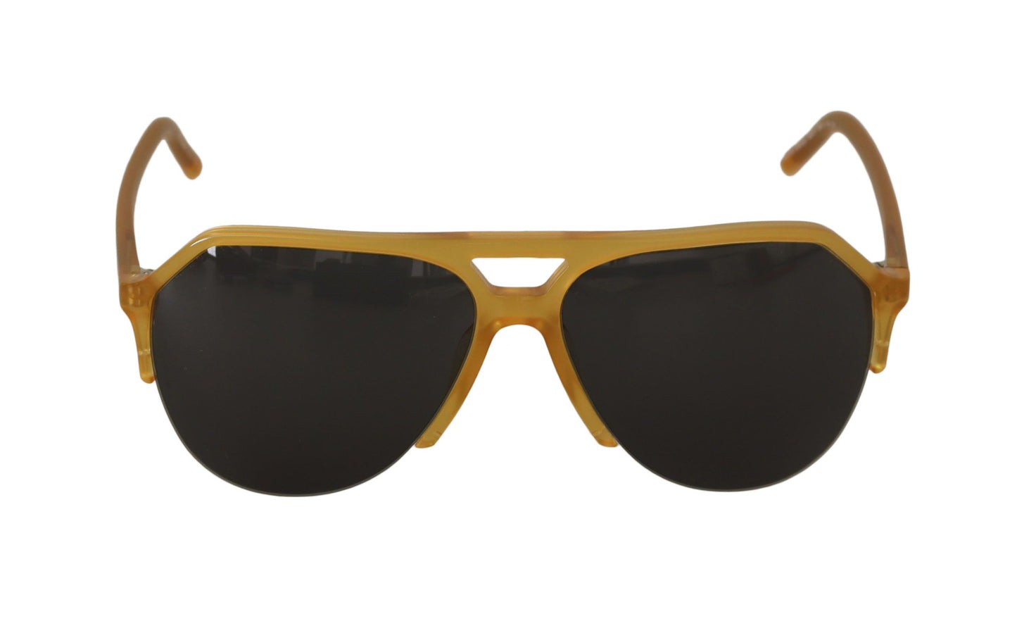 Dolce & Gabbana Chic Semi Rimless Double Bridge Sunglasses