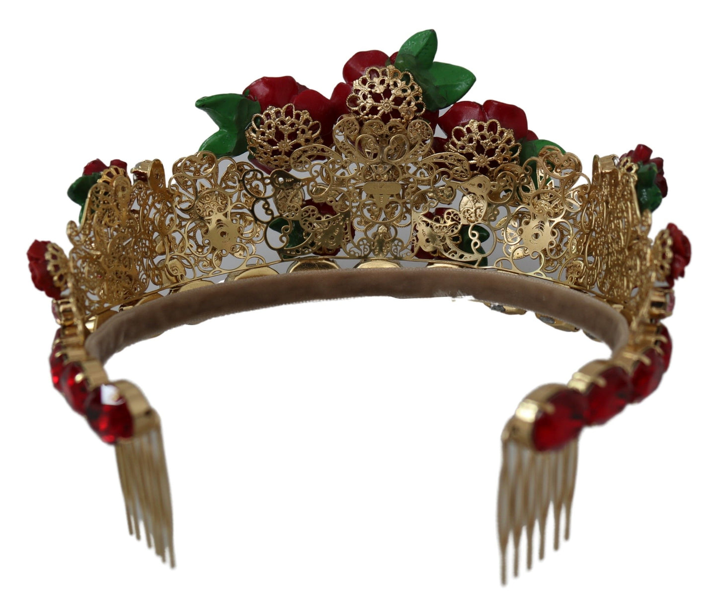 Dolce & Gabbana Elegant Crystal Diadem Tiara