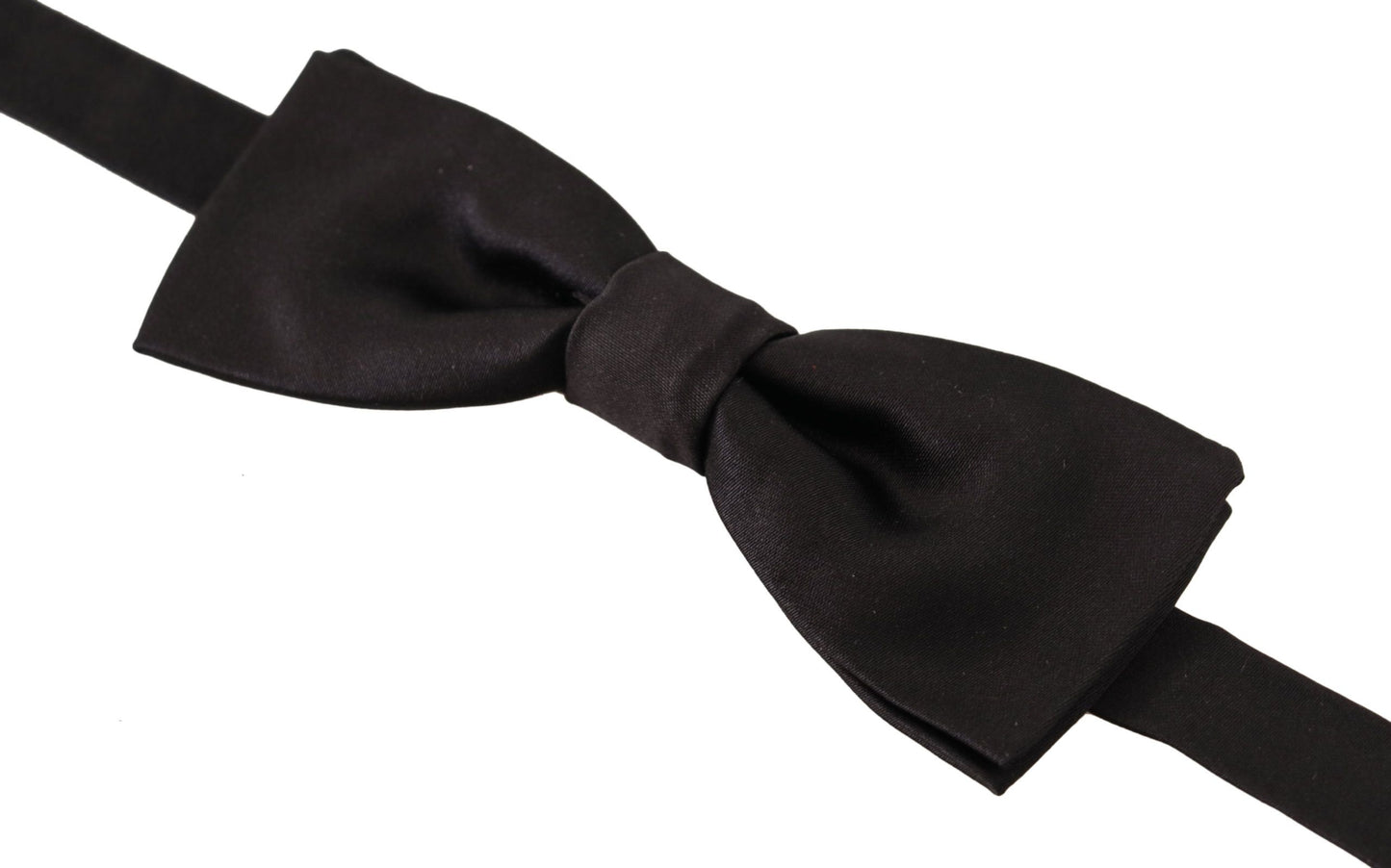 Dolce & Gabbana Elegant Silk Black Bow Tie