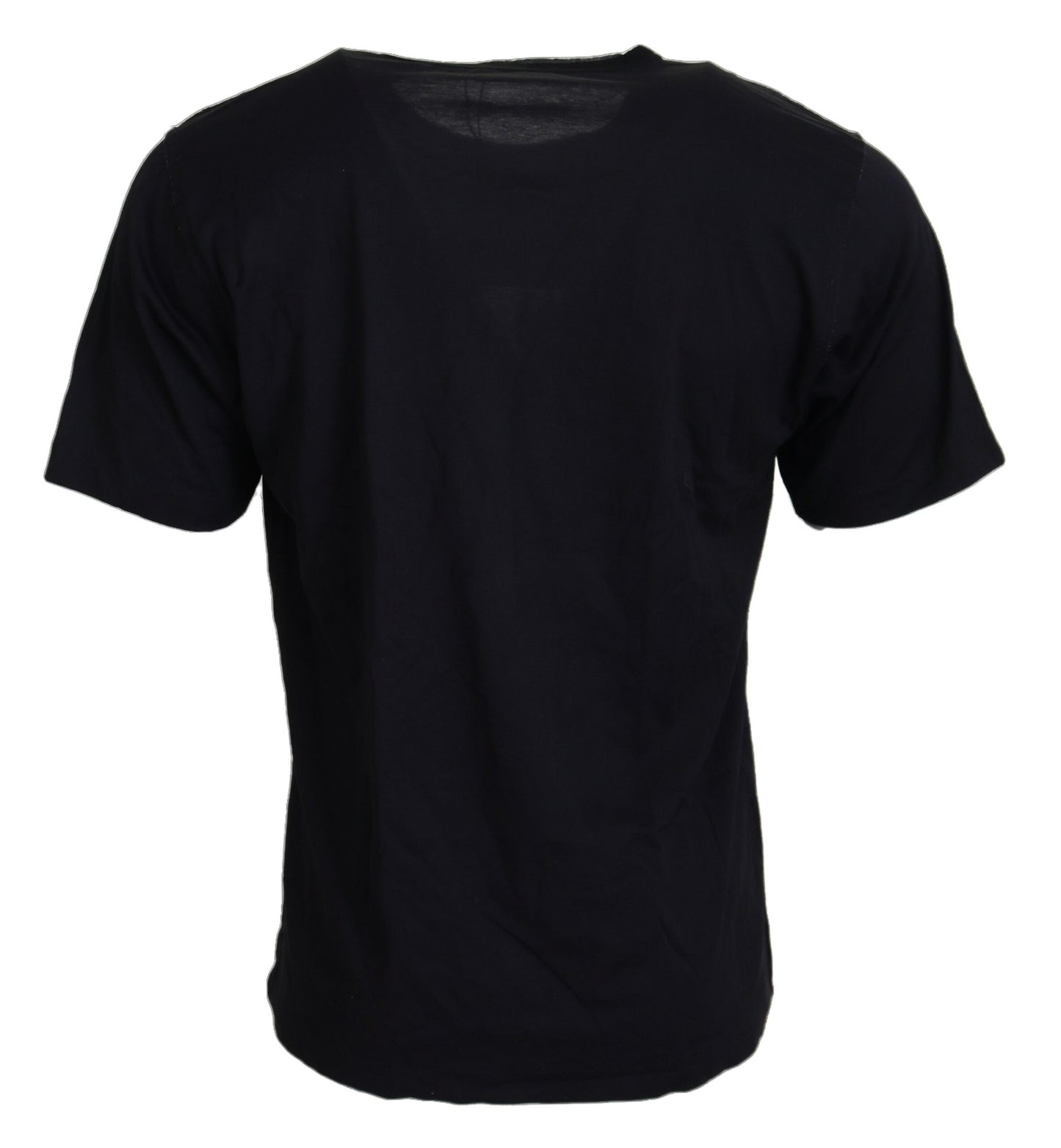 Dolce & Gabbana Elegant Black Crew Neck Casual Tee