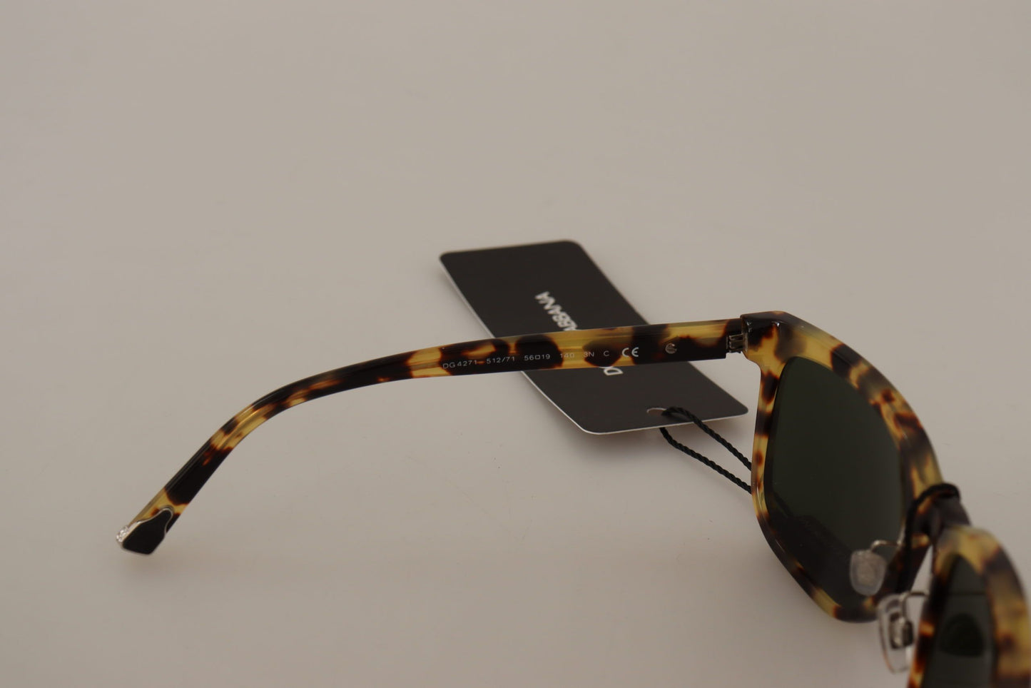 Dolce & Gabbana Chic Tortoise Shell Acetate Sunglasses