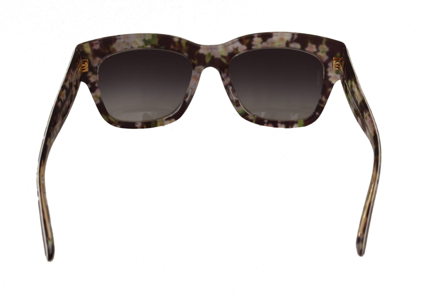 Dolce & Gabbana Elegant Floral Pattern Pink Sunglasses