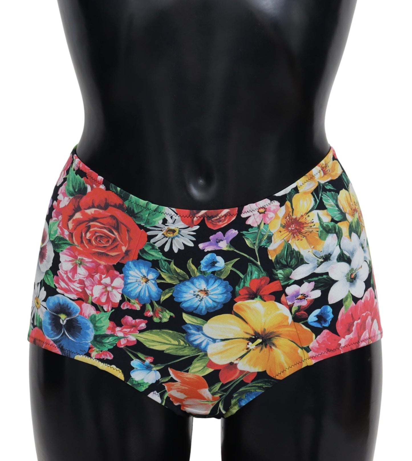 Dolce & Gabbana Floral High Waist Bikini Bottom