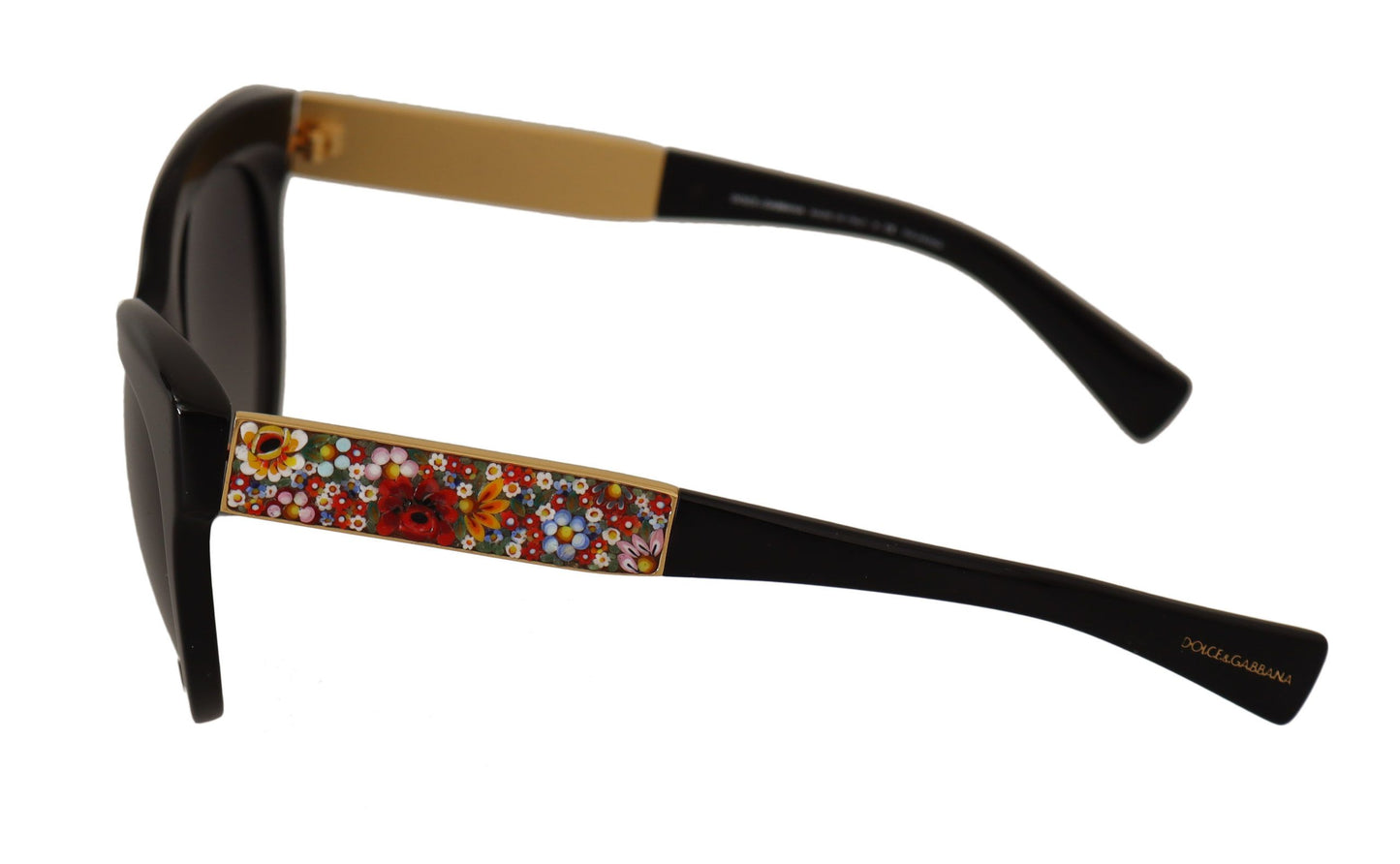 Dolce & Gabbana Chic Mosaic Cat-Eye Designer Sunglasses