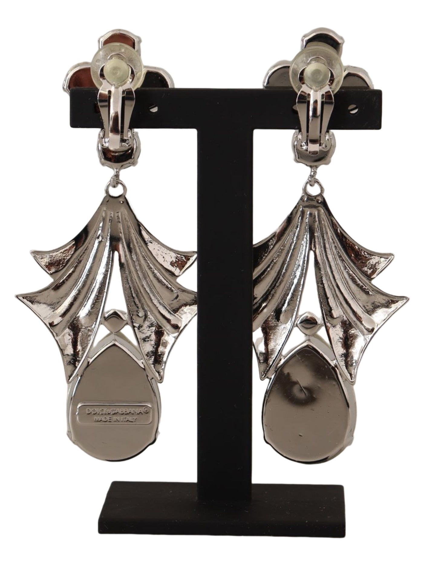 Dolce & Gabbana Sicilian Chandelier Crystal Earrings