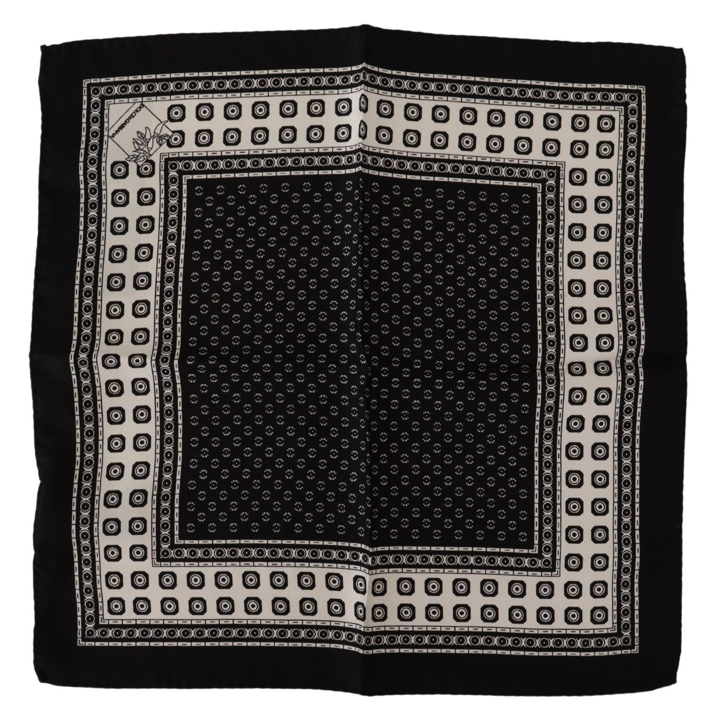 Dolce & Gabbana Elegant Multicolor Silk Pocket Square