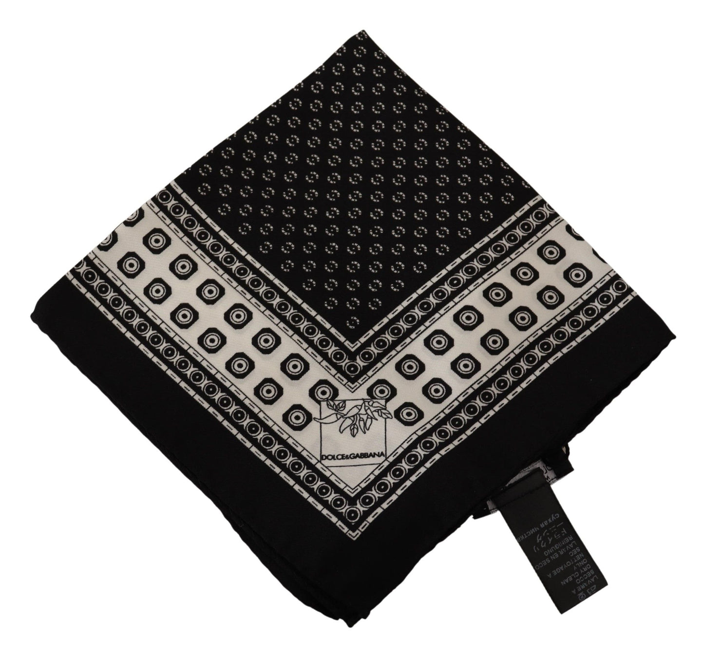 Dolce & Gabbana Elegant Multicolor Silk Pocket Square