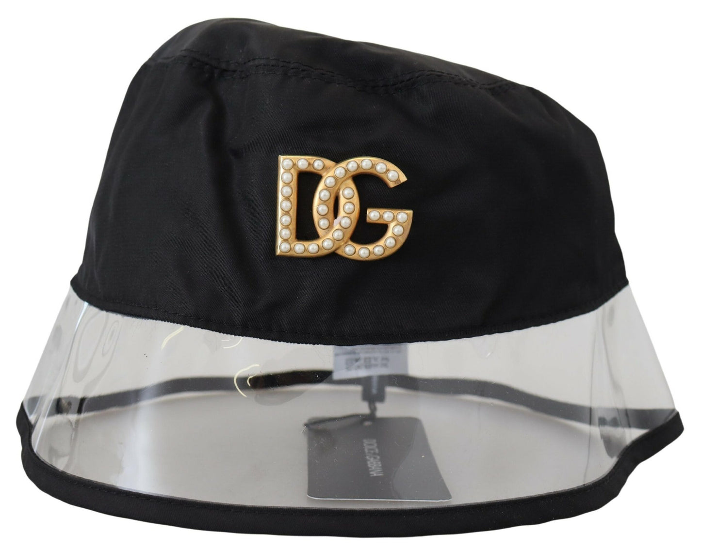 Dolce & Gabbana Elegant Black Bucket Cap