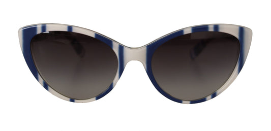 Dolce & Gabbana Elegant Blue & White Women's Sunglasses