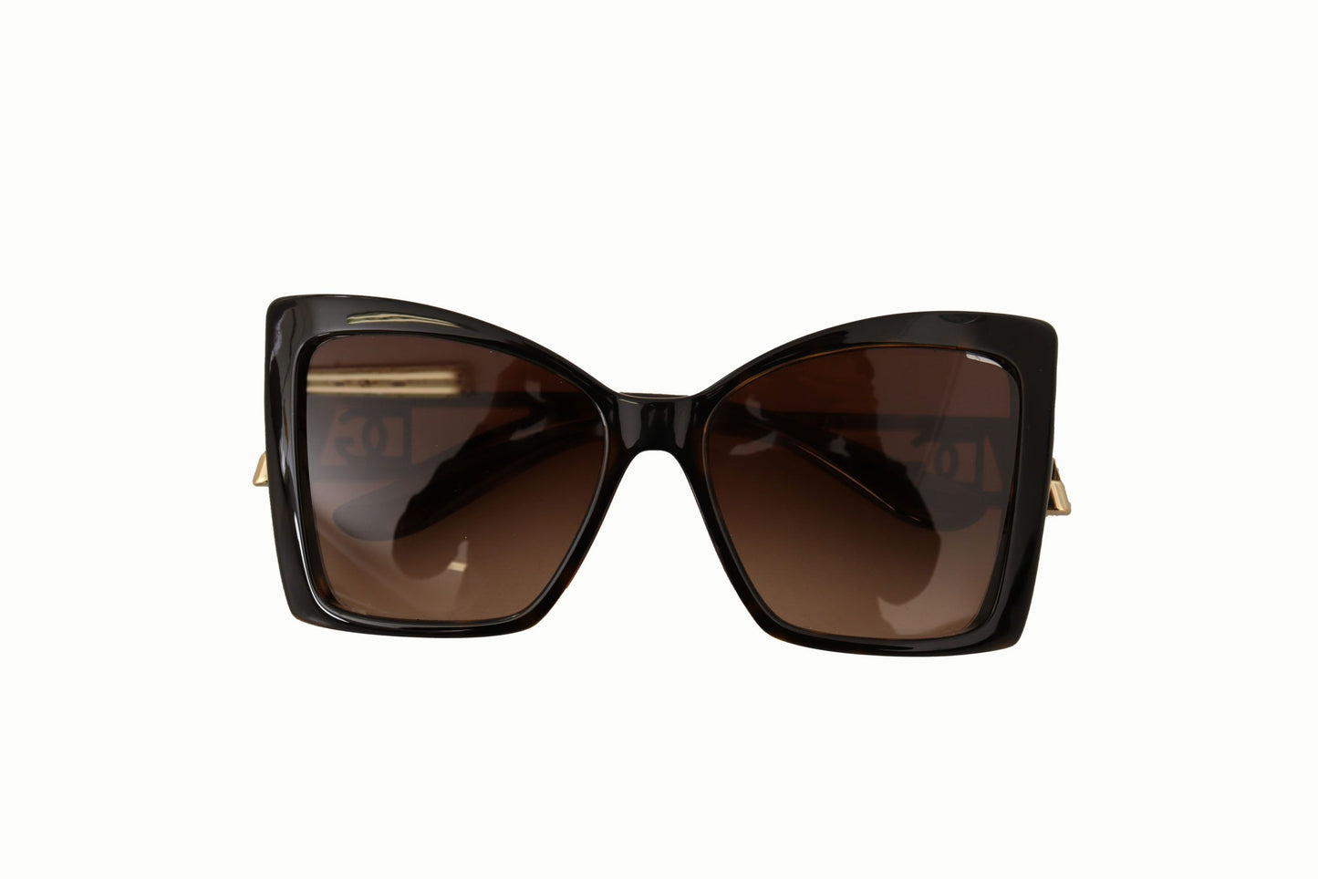 Dolce & Gabbana Chic Brown Gradient Women's Sunglasses