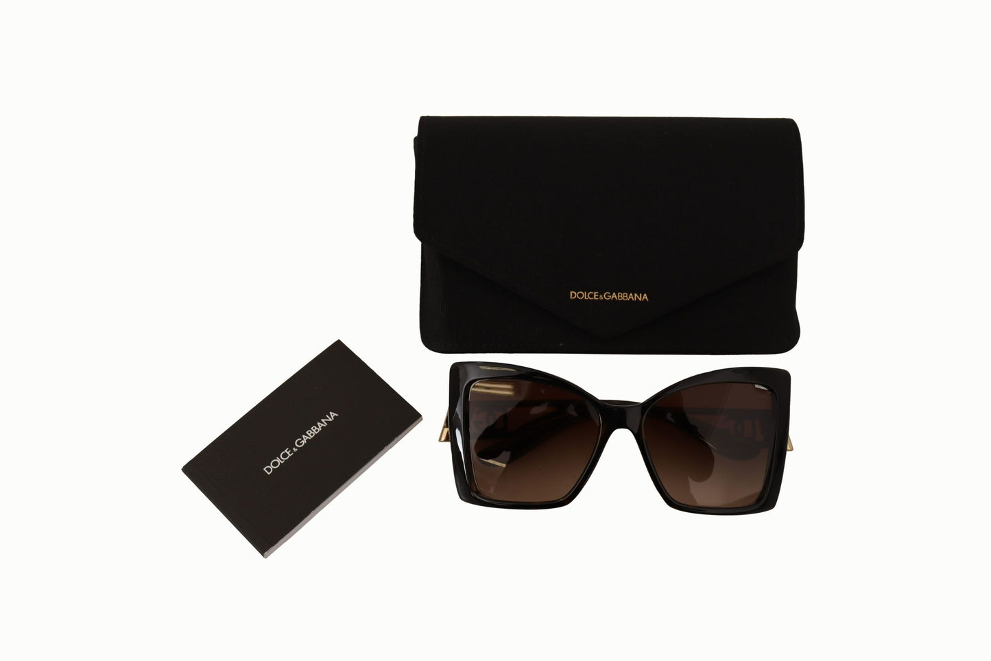 Dolce & Gabbana Chic Brown Gradient Women's Sunglasses