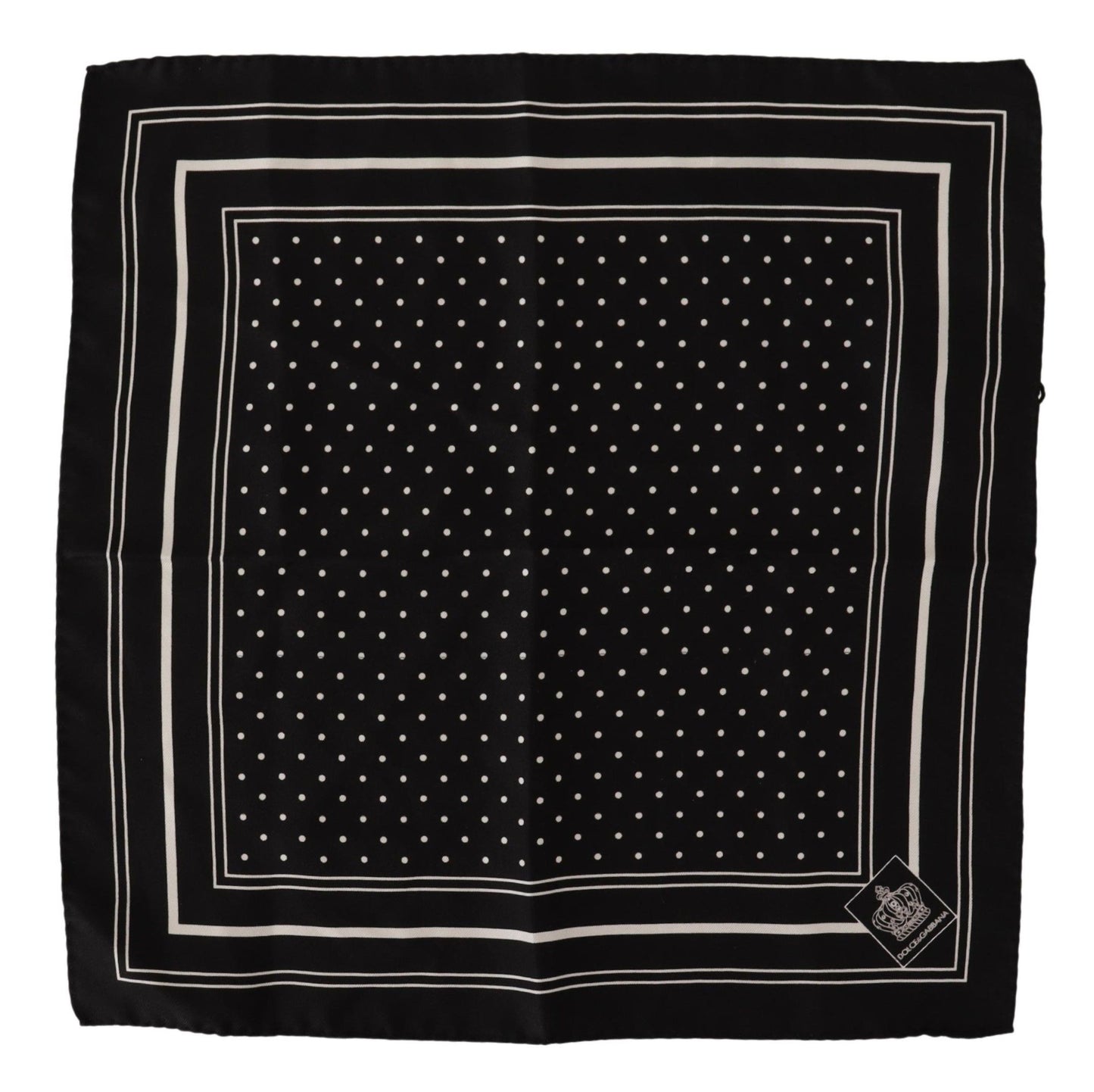 Dolce & Gabbana Elegant Silk Pocket Square Essential