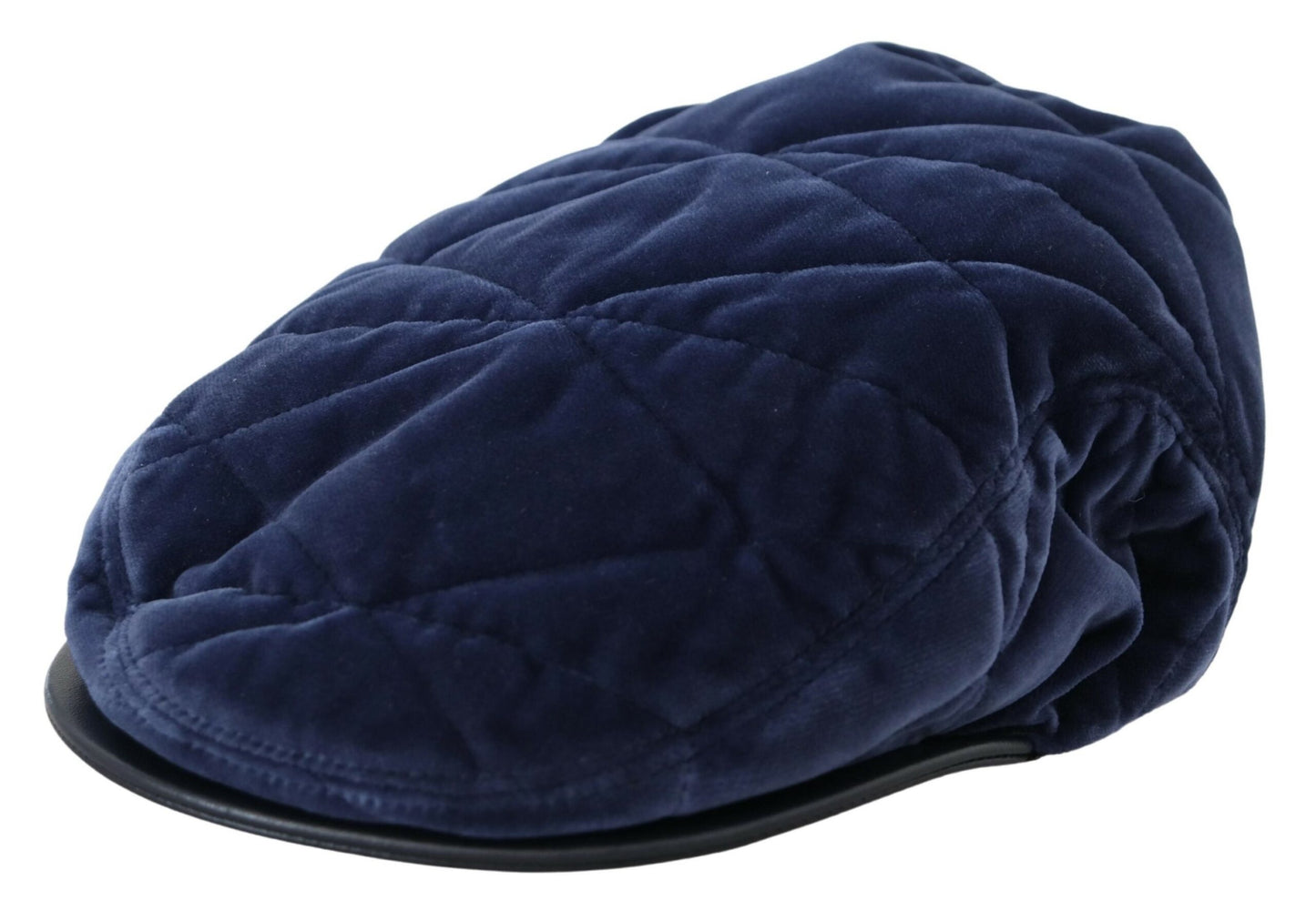 Dolce & Gabbana Chic Blue Newsboy Cap - Italian Crafted Elegance