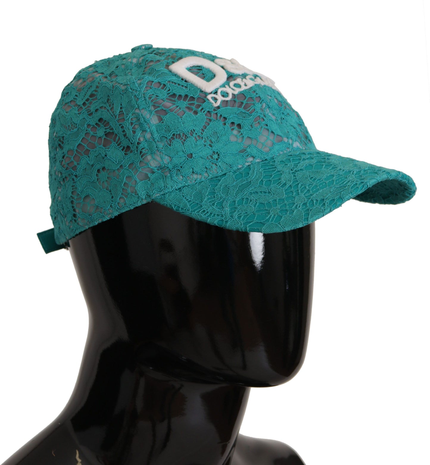 Dolce & Gabbana Elegant Blue Baseball Cap with Logo Detailing