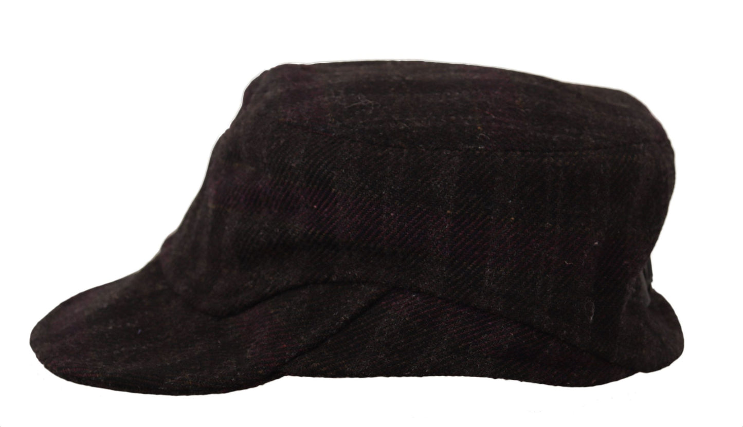 Dolce & Gabbana Elegant Brown Newsboy Cap