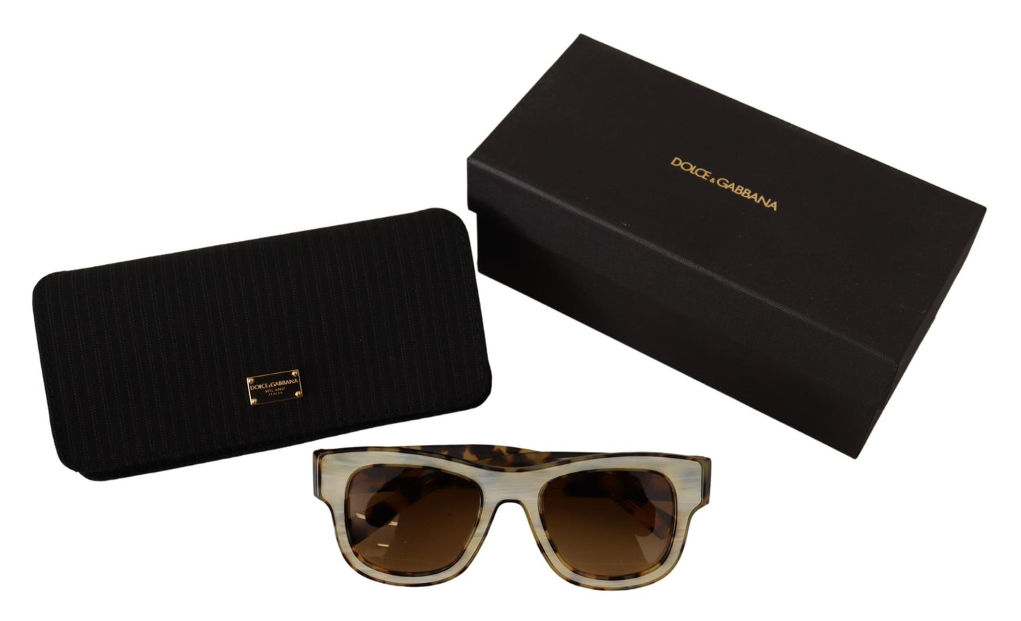 Dolce & Gabbana Elegant Square Acetate Sunglasses