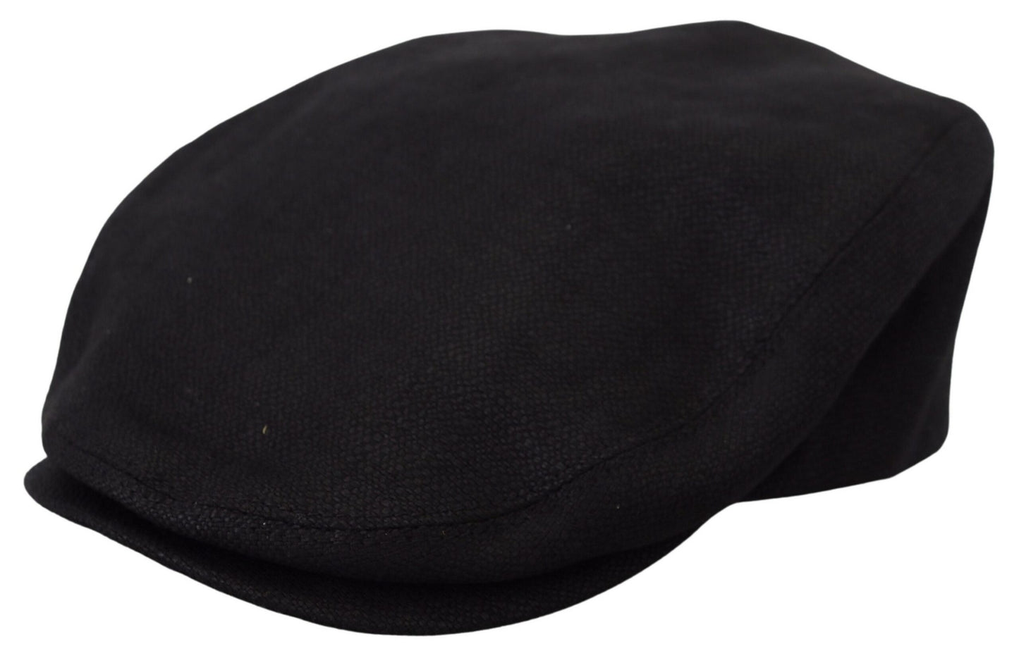 Dolce & Gabbana Elegant Black Newsboy Hat