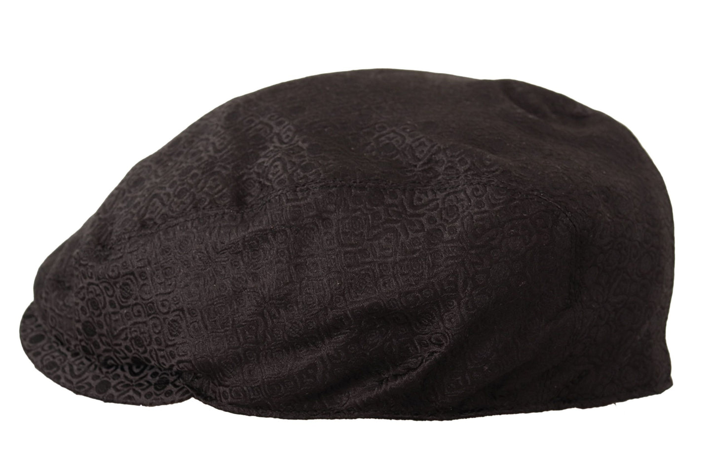 Dolce & Gabbana Elegant Silk Brown Newsboy Hat