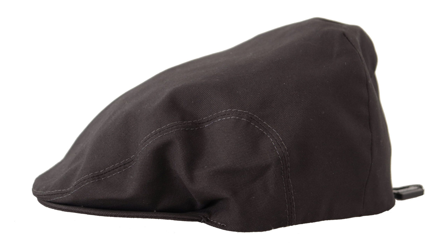 Dolce & Gabbana Brown Newsboy Men Capello 100% Cotton Hat