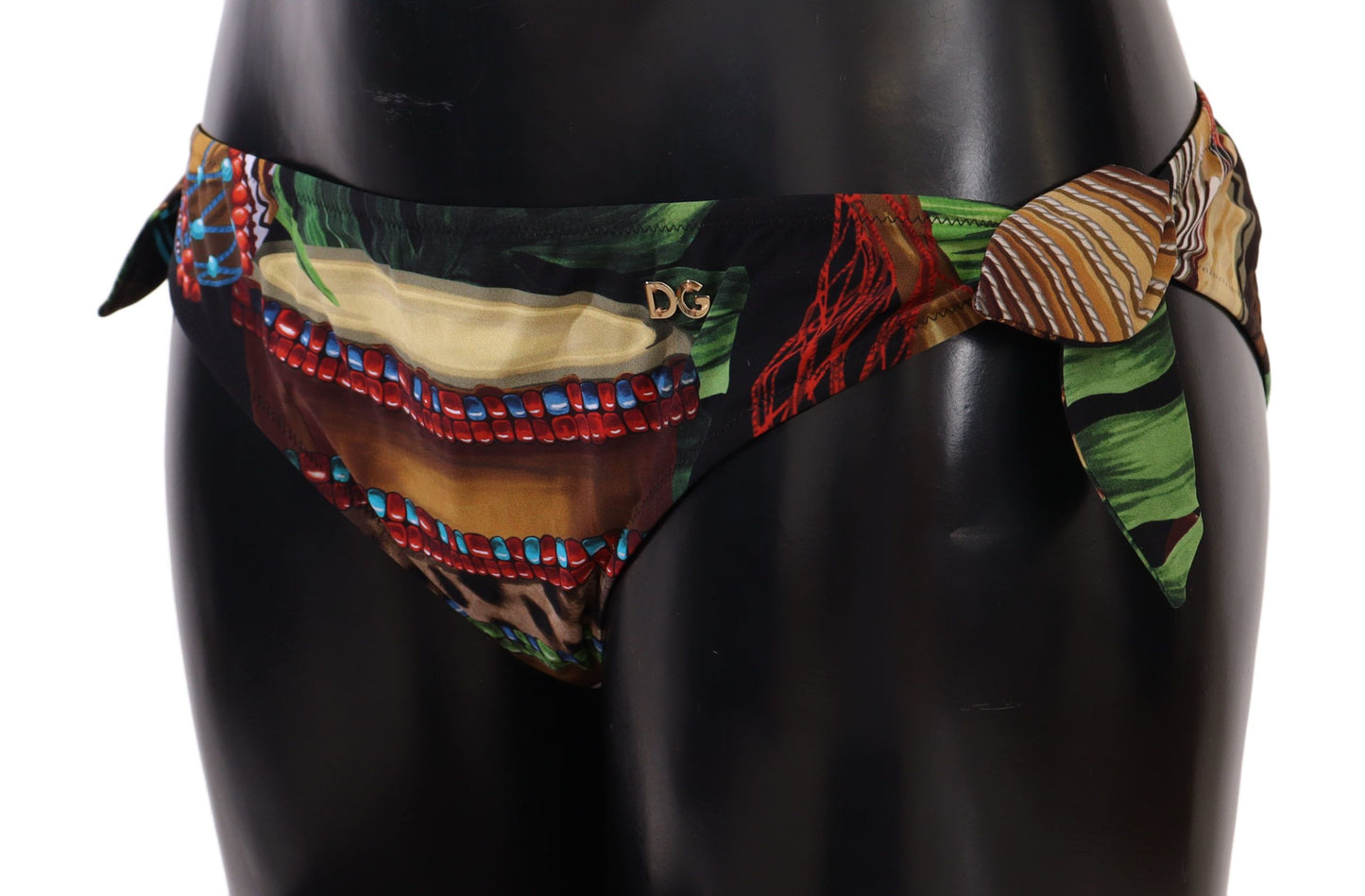 Dolce & Gabbana Chic Drum Print Bikini Bottoms