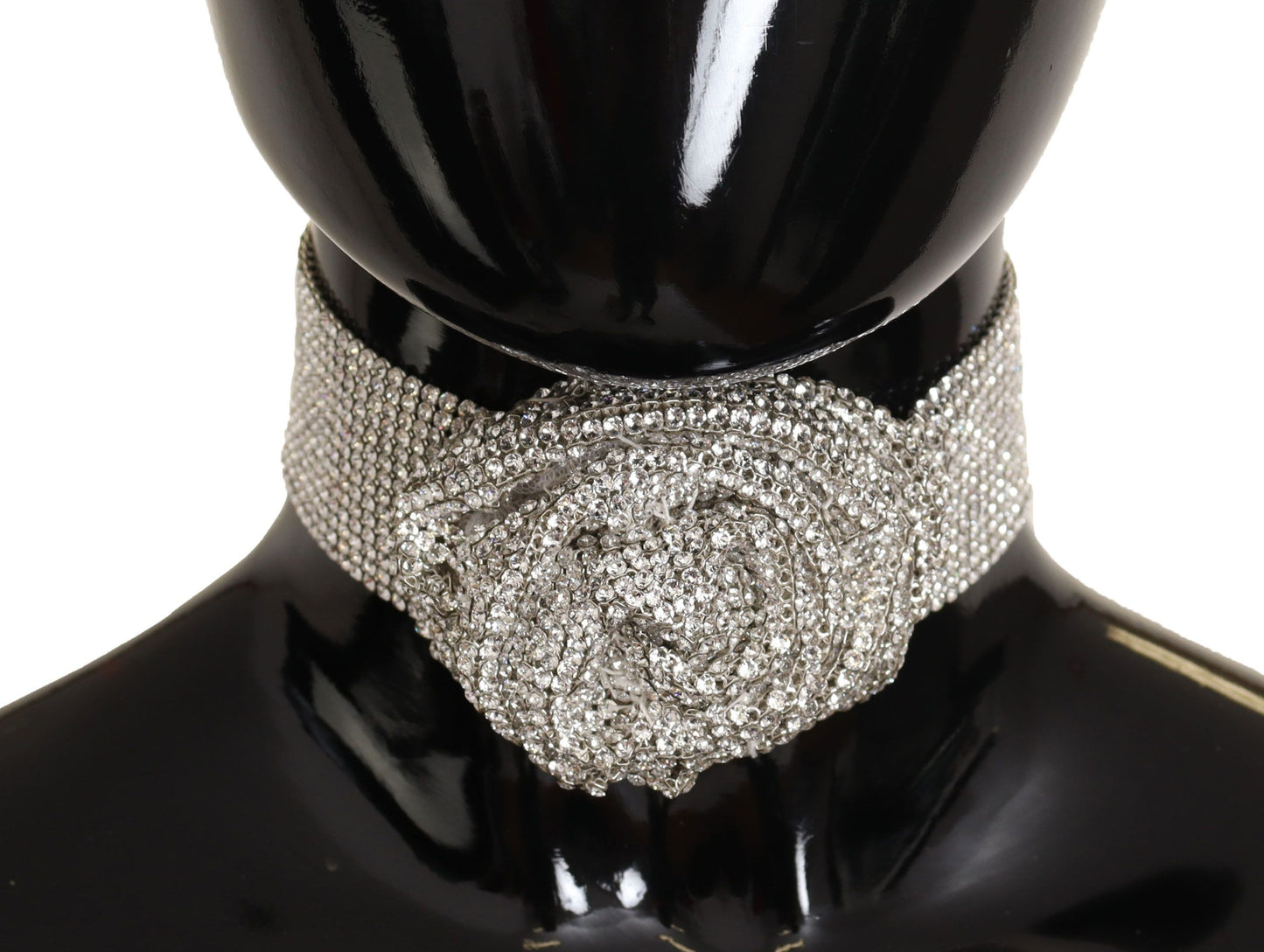 Dolce & Gabbana Elegant Crystal Choker Necklace