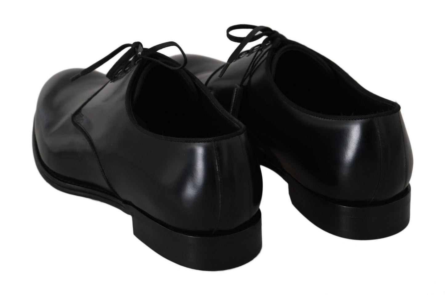 Dolce & Gabbana Elegant Black Derby Dress Shoes