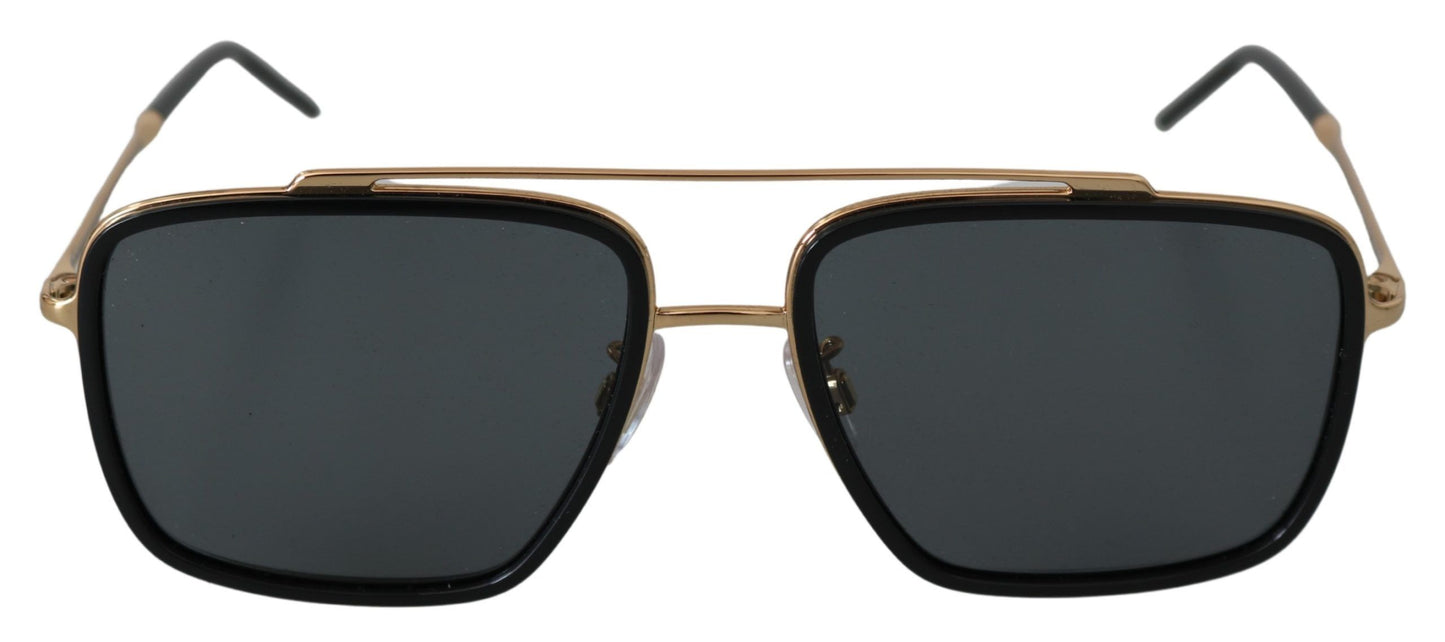 Dolce & Gabbana Elegant Gold-Tinted Men's Sunglasses