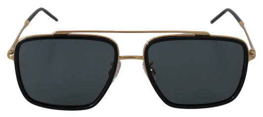 Dolce & Gabbana Elegant Gold-Tinted Men's Sunglasses