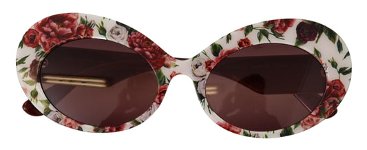 Dolce & Gabbana Floral Elegance Cat-Eye Sunglasses