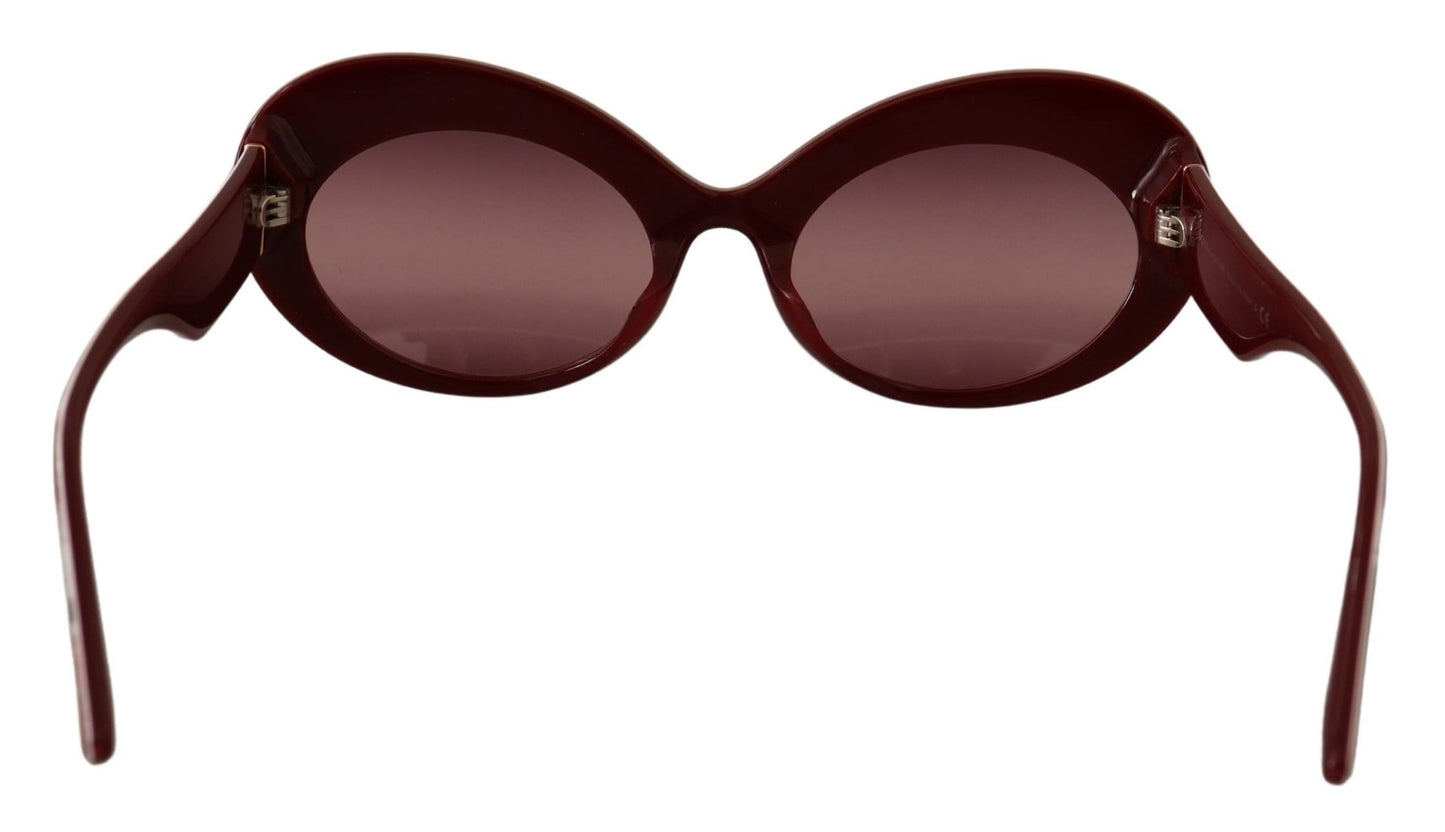 Dolce & Gabbana Floral Elegance Cat-Eye Sunglasses