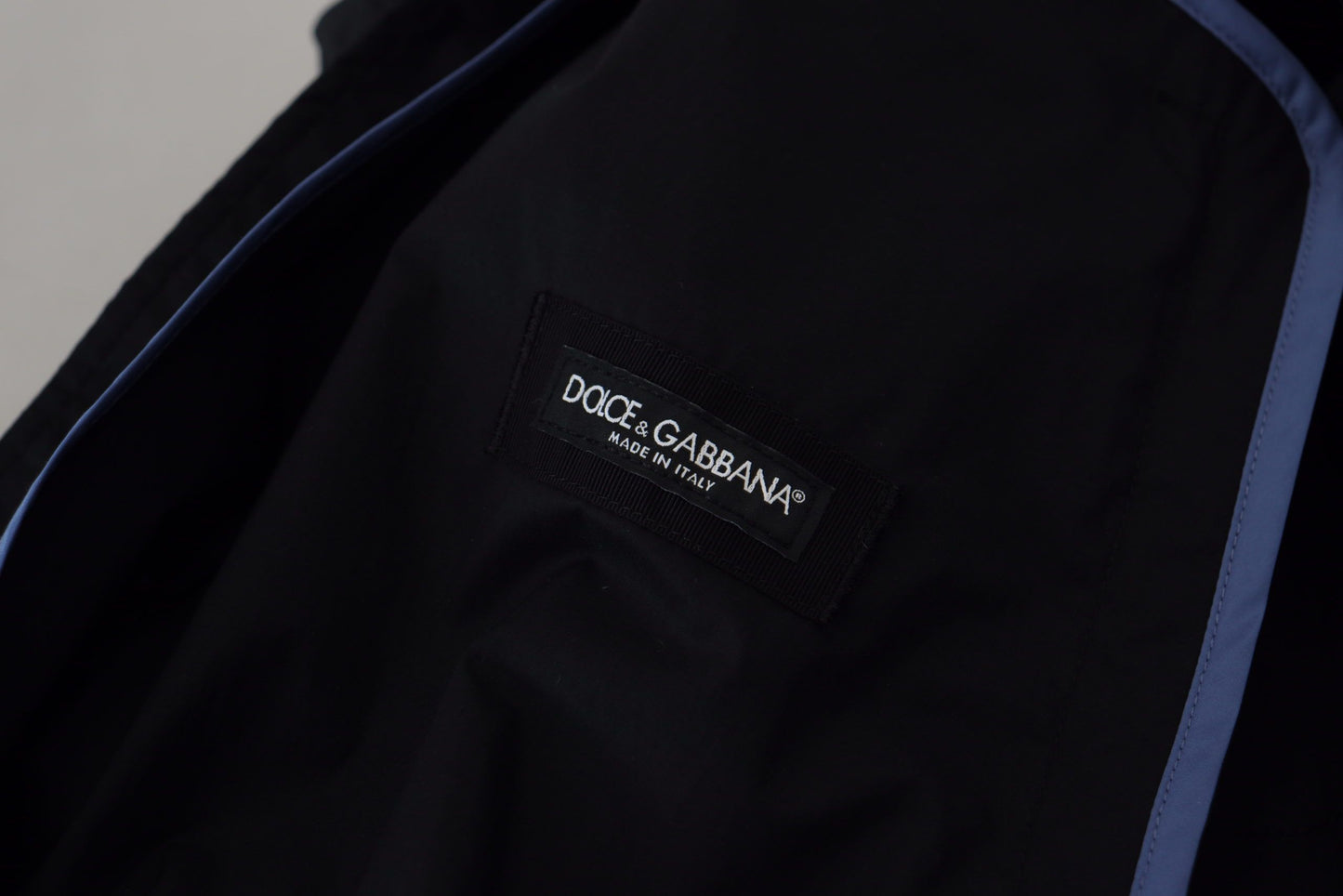 Dolce & Gabbana Elegant Cotton Zip Bomber Jacket