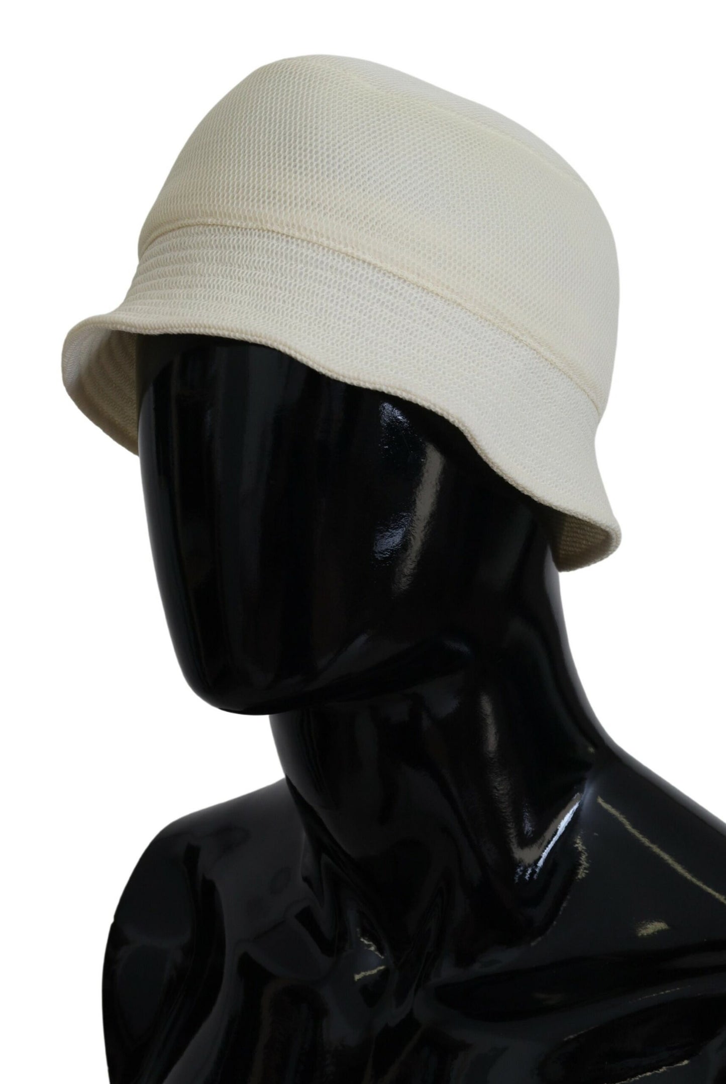 Dolce & Gabbana Elegant Off White Bucket Hat