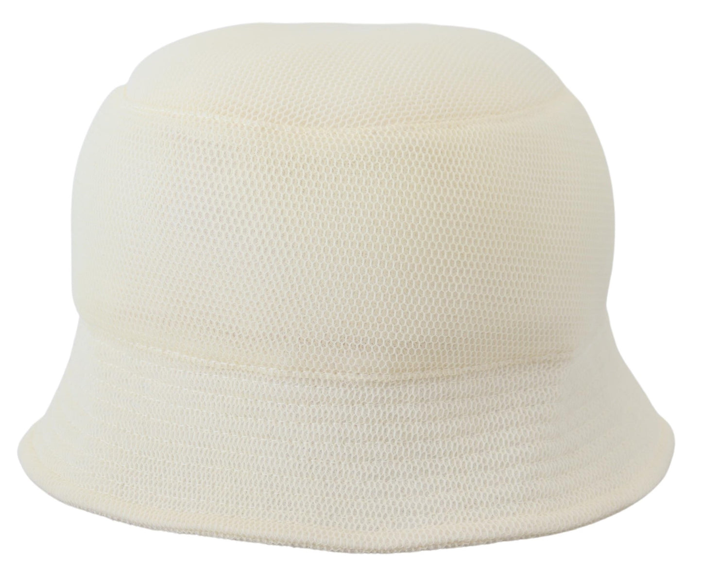 Dolce & Gabbana Elegant Off White Bucket Hat