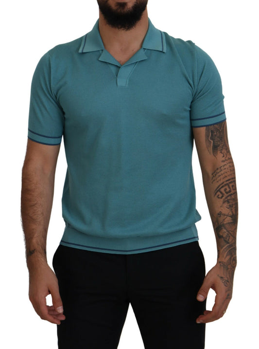 Dolce & Gabbana Exquisite Emerald Cotton T-Shirt