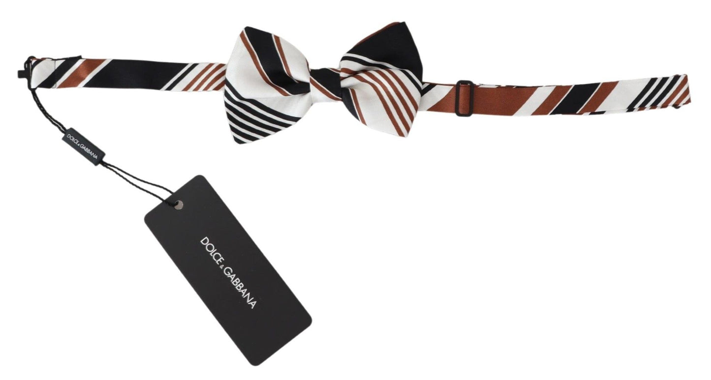 Dolce & Gabbana Exquisite Silk Bow Tie for Gentlemen