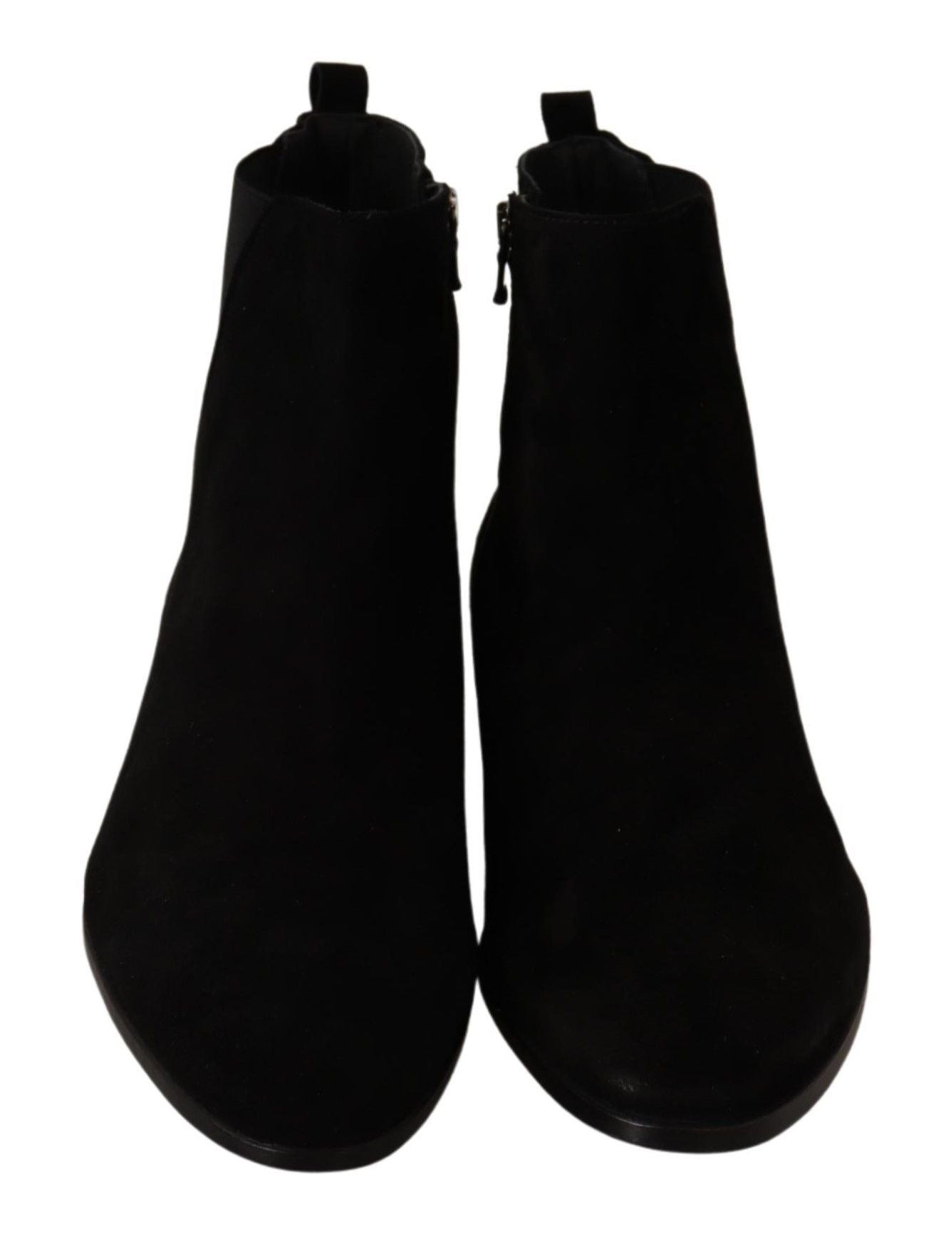 Dolce & Gabbana Elegant Suede Leather Ankle Boots