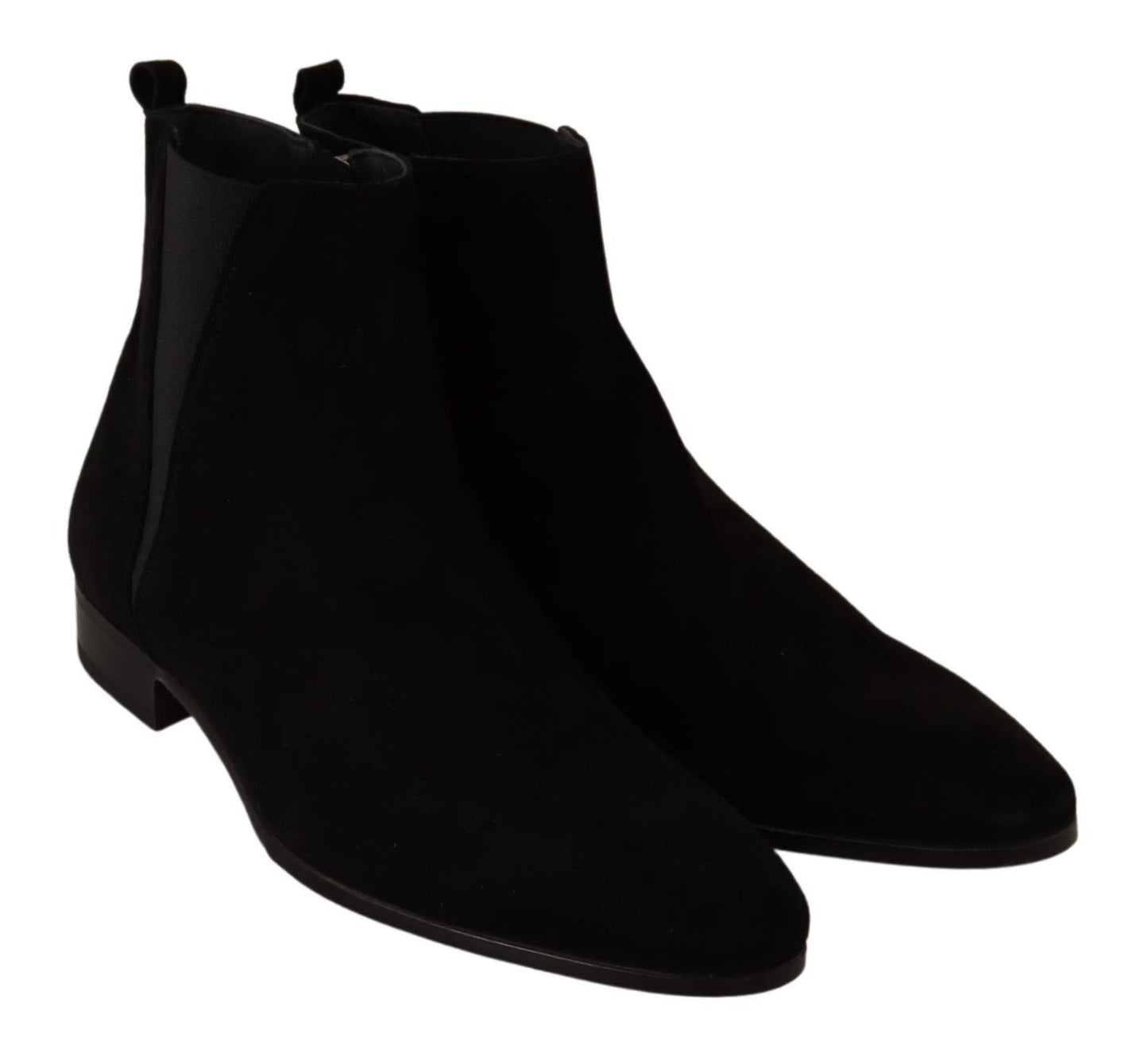 Dolce & Gabbana Elegant Suede Leather Ankle Boots