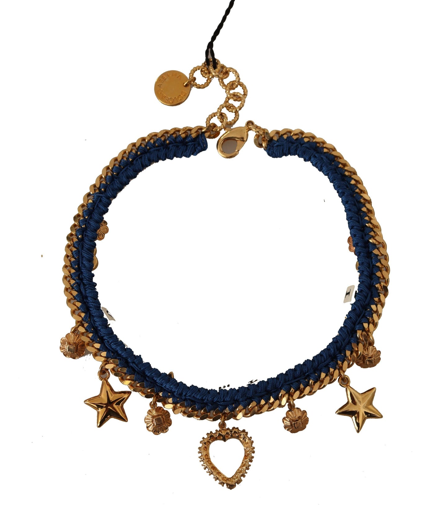 Dolce & Gabbana Elegant Charm Beaded Star Necklace