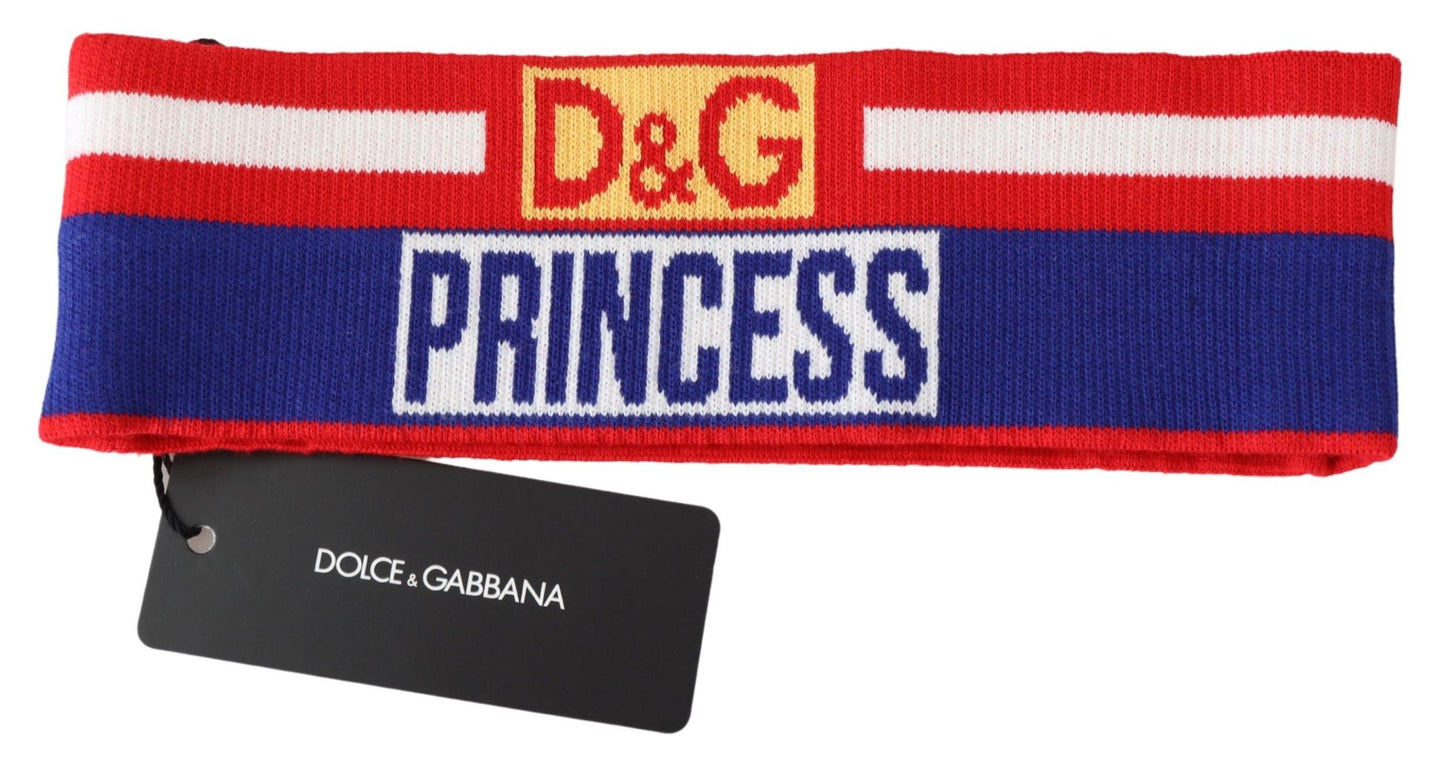 Dolce & Gabbana Vibrant Knitted Princess Headband