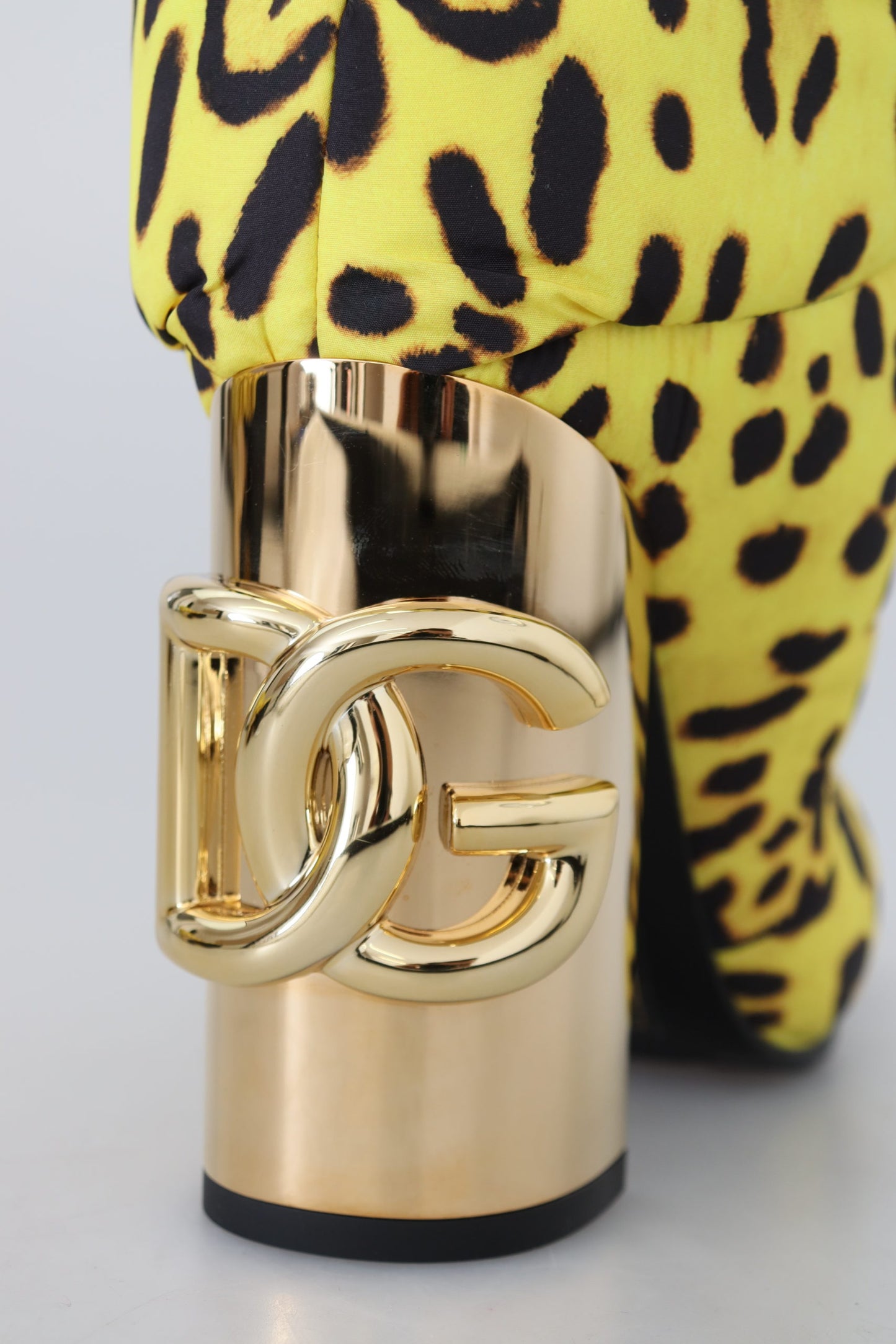 Dolce & Gabbana Chic Leopard Print Jackie Boots