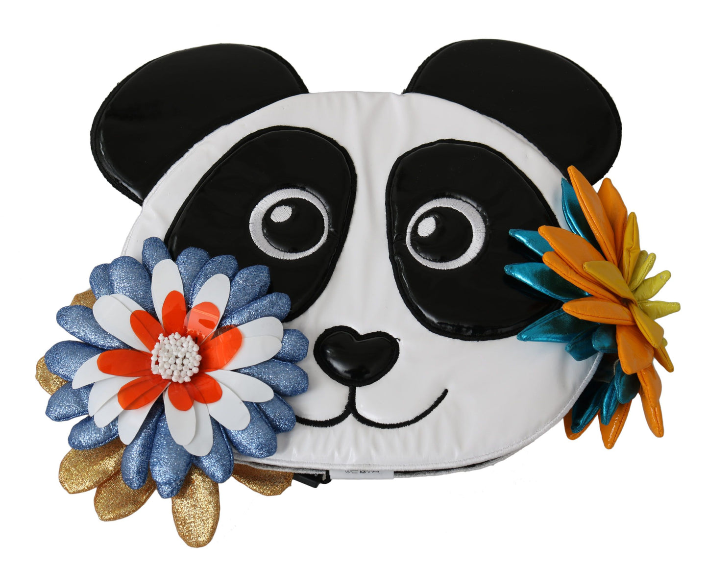 Dolce & Gabbana Multicolor Panda Floral Beanie PVC Hat