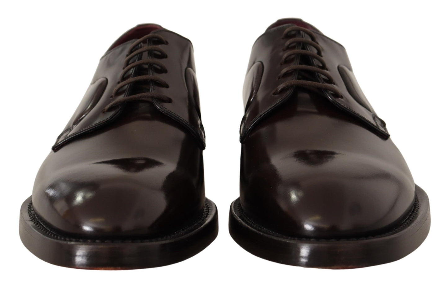 Dolce & Gabbana Elegant Leather Derby Dress Shoes